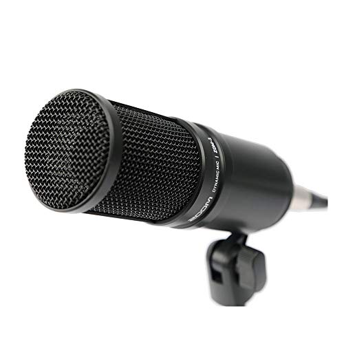 Zoom ZDM-1 Dynamic Microphone x2 + Broadcast/Webcast Boom Arm x2 + Stereo Headphones x2 + Cleaning Cloth - Top Value Bundle