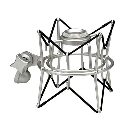 Samson C01 Studio Condenser Mic + Pop Filter and Gooseneck + Spider Shock Mount + Desk-Mounted Broadcast/Podcast Boom Mic Stand - Deluxe Bundle