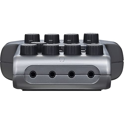 Zoom PodTrak P4 Portable Podcast Recorder with 3x Zoom ZDM-1 Podcast Microphone and Headphone Bundle, 4x AA Batteries, 32GB SD Card, USB-C to USB-C Cable and StreamEye Polishing Cloth