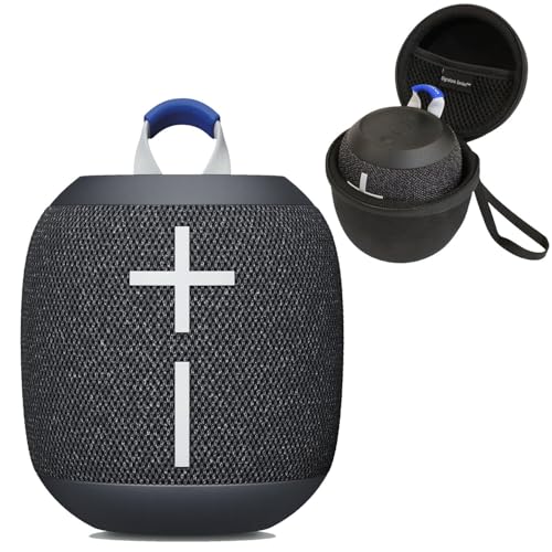 Ultimate Ears WONDERBOOM 4 Wireless Portable Waterproof Bluetooth Speaker, Active Black | Bigger, Bassy-er 360 Degree Sound, Outdoor Boost, Podcast Mode | with Signature Series Shockproof Case