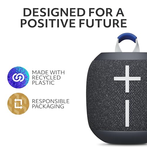 Ultimate Ears WONDERBOOM 4 Wireless Portable Waterproof Bluetooth Speaker, Active Black | Bigger, Bassy-er 360 Degree Sound, Outdoor Boost, Podcast Mode | with Signature Series Shockproof Case