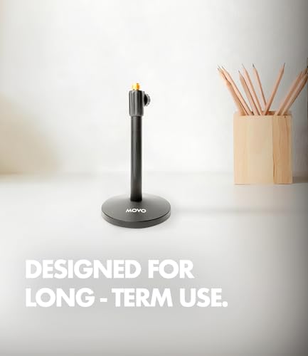 Movo 2 Pack CastMic Dynamic XLR Podcast Microphone Bundle with Tabletop Stand for PC, Gaming, Streaming, YouTube, and Musicians - Cardioid Podcast Mic for Content Creators