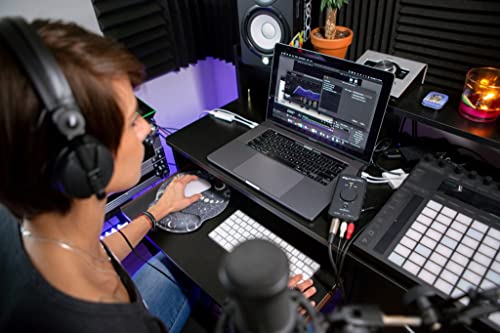 IK Multimedia iRig Stream Pro Streaming audio interface with in-line multi-input mixer, professional quality streaming, right in the palm of your hand.