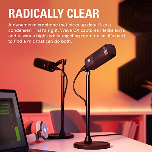 Elgato Audio Mix Bundle - Audio Mixer, Studio Controller, Dynamic XLR Microphone for Podcasting, Streaming, Gaming, Content Creators, Customizable Touch Strip, dials and LCD Keys, PC/Mac