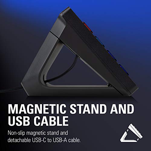 Elgato Stream Deck XL – Advanced Studio Controller, 32 macro keys, trigger actions in apps and software like OBS, Twitch, ​YouTube and more, works with Mac and PC