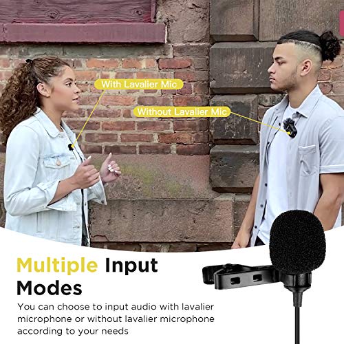 Saramonic Blink500 Pro Dual-Channel Wireless Lavalier Microphone for iPhone iPad, with Charging Box, Video Recording Facebook Live Stream YouTube Podcast Vlog Interview