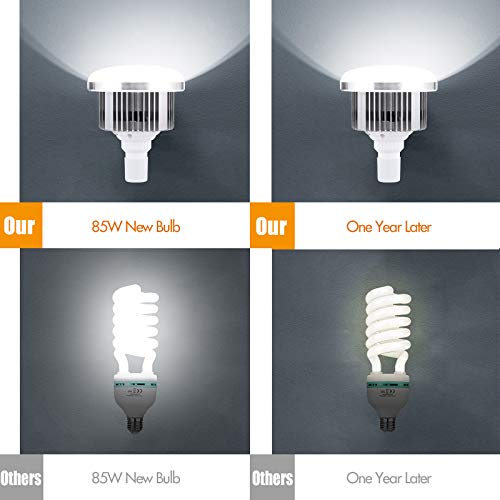 Andoer Softbox Photography Lighting Kit Professional Studio Equipment with 20"x28" Softbox, 2800-5700K 85W Bi-Color Temperature Bulb with Remote, Light Stand, Boom Arm for Portrait Product Shooting