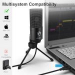 FIFINE K669B USB Condenser Microphone for Streaming