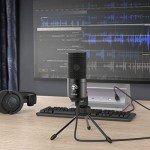 FIFINE K669B USB Condenser Microphone for Streaming