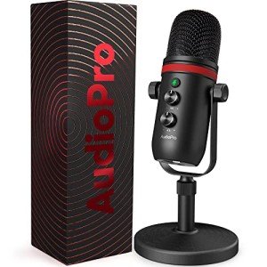 USB Condenser Microphone for Podcast and Gaming