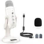 ZealSound USB Microphone for Gaming and Podcasting