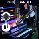 ZealSound USB Podcast Microphone Kit with Boom Arm