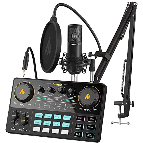 Maono All-in-One Podcast Equipment Bundle