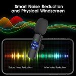 2-Pack Wireless Lavalier Microphones for iPhone & iPad