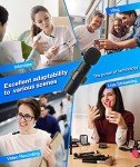 Gicorino Wireless Lavalier Microphone for Creators