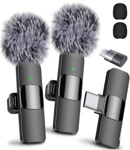Mini Pro Wireless Lavalier Microphone - 2 Pack