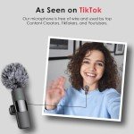 Mini Pro Wireless Lavalier Microphone - 2 Pack