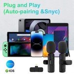 Wireless Lavalier Microphone Set for iPhone