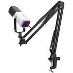FIFINE XLR/USB Podcast Microphone Kit with Arm Stand