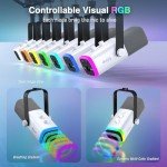 FIFINE XLR/USB Podcast Microphone Kit with Arm Stand