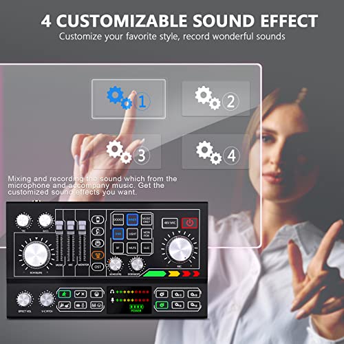 Podcast Bundle: Audio Interface, Mixer, Microphone