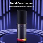 TONOR Dynamic Gaming Mic with RGB Light & Mute