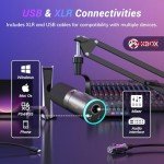 TONOR RGB XLR/USB Gaming Microphone Kit