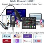 ALPOWL Podcast Equipment Bundle for Gamers & DJs