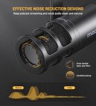 MAONO XLR Dynamic Podcast Mic with Boom Arm