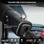 NearStream XLR/USB Dynamic Podcast Microphone Bundle