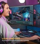 MAONO XLR Dynamic Podcast Mic with Boom Arm