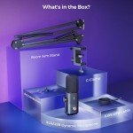 NearStream XLR/USB Dynamic Podcast Microphone Bundle