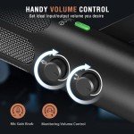 FIFINE XLR Dynamic Podcast Microphone with Mute Button