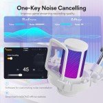 MAONO RGB USB Gaming Microphone with Noise Cancellation