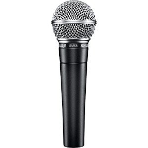 Shure SM58 Dynamic Microphone for Podcasts & Vocals