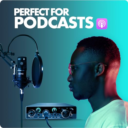 Movo PodKit2A Dual Condenser Microphone Bundle