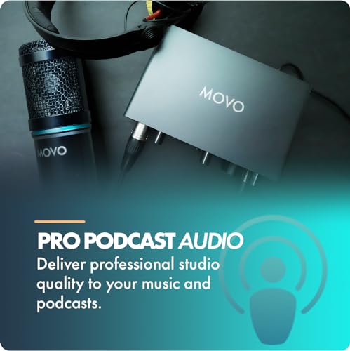 Movo PodKit2A Dual Condenser Microphone Bundle