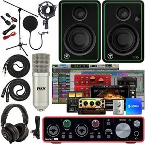 Focusrite Scarlett 2i2 USB Audio Interface Bundle