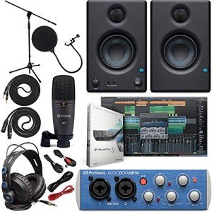 Presonus AudioBox 96 Studio Bundle with Monitors