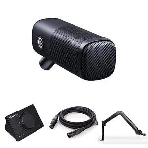 Elgato XLR Microphone Complete Bundle for Podcasters