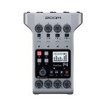 Zoom PodTrak P4 Podcast Equipment Bundle with Microphones