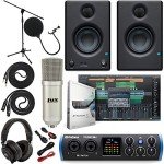 PreSonus Studio 24c Audio/MIDI Interface & Monitors Bundle