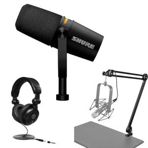 Shure MV7+ Podcast Microphone with Touch Controls