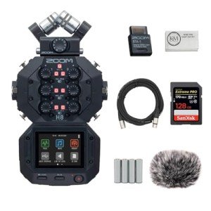 Zoom H8 Handy Recorder with Bluetooth and Accessories