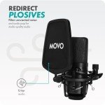 Movo VSM-5 Microphone Kit with Audio Interface