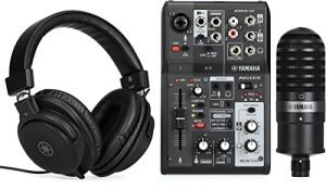 Yamaha AG03MK2 Live Streaming Kit with Accessories