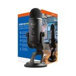 Blue Yeti Microphone Bundle with Boom Arm & Filter