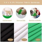 ShowMaven Softbox Lighting Kit with Backdrop
