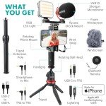 Movo iVlogger-PRO Vlogging Kit for Creators