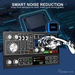 Podcast Equipment Bundle with Condenser Microphone & Mixer